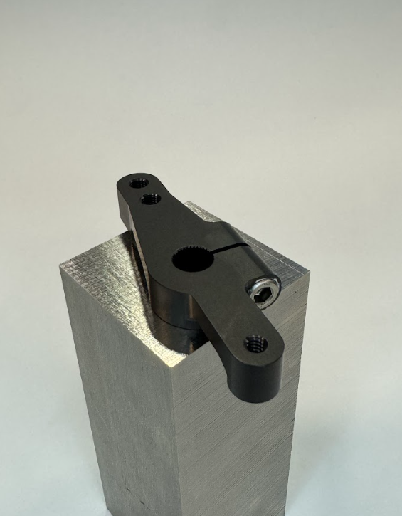 Automan Billet 7/16 x 36 Spline Injector Shaft Double Arm